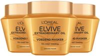 L'Oréal Paris L'Oréal Extra Ordinary Oil Hair Mask - 3 x 300 ml - Voordeelverpakking
