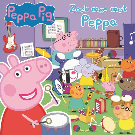 Zoek Peppa Pig - Zoek mee met Peppa (Hardcover)