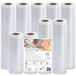 YISH 9 rollen vacuümzakken voor voedsel, vacuümzakken voor voedsel 15/20/28x300cm, vacuümzakken voor sous-vide koken/magnetron