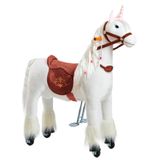 Merlin M cheval licorne mécanique à roulettes
