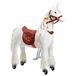 Merlin M cheval licorne mécanique à roulettes