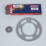 Axring Kit chaîne pour moto Aprilia 50 RS Replica 1999-2005 12x47 Pas 420 Neuf