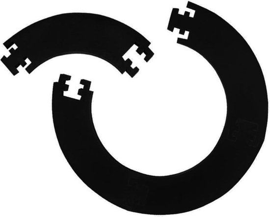 Abbey Darts Dartmuurbeschermer - Zwart