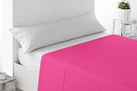 Miracle Home. Hoeslaken, zacht en comfortabel, 100% geborstelde microvezel, kreukvrij, anti-peeling, 230 x 270 cm, fuchsia