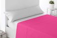 Miracle Home. Hoeslaken, zacht en comfortabel, 100% geborstelde microvezel, kreukvrij, anti-peeling, 230 x 270 cm, fuchsia
