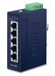 PLANET ISW-500T Non géré Fast Ethernet (10/100) Bleu