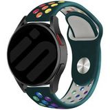 Strap-it Gard Pro Health Smartwatch 3 - 48mm sport bandje (dennengroen/kleurrijk)