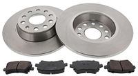 MAPCO Bremsscheiben + Bremsbeläge hinten Voll Ø282 47841 Hinterachse, Voll | Compatibel met: AUDI A3, A3 Cabriolet, A3 Sportback, Q3, SEAT ALHAMBRA, ALTEA, ALTEA XL, LEON, TOLEDO III, SKODA OCTAVIA II
