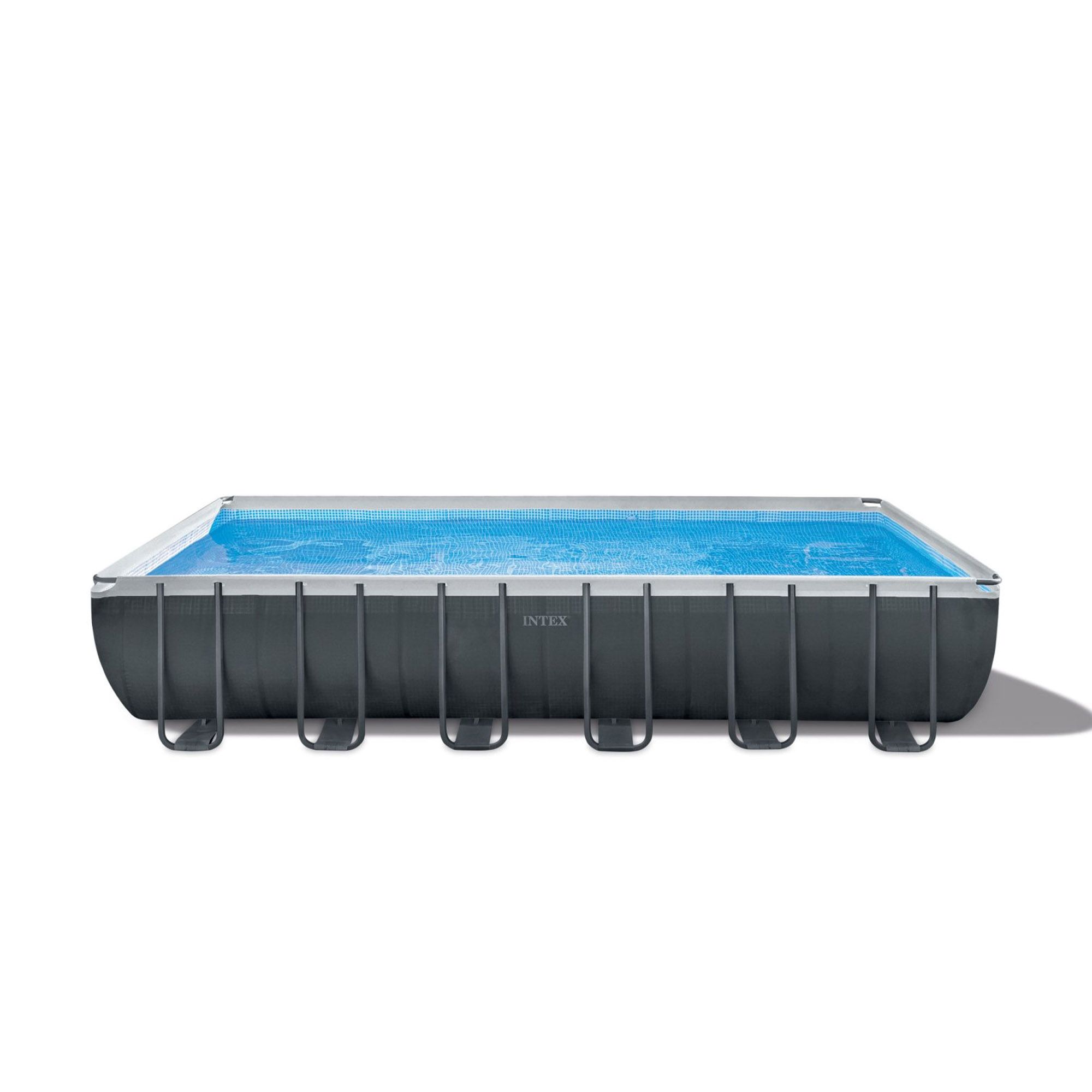 Intex 26364 Zwembad - Rechthoekig - Zwart - 732 x 366 x 132 cm