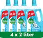 Dettol Nettoyant tout usage - Fraîcheur de lin 2L - 4 pièces - Lot économique