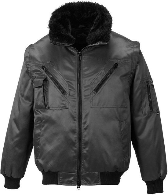 Portwest Pilot Jack Beaver - Zwart - XXL - Mannen
