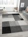 Mia's Teppiche Mosaix - Modern laagpolig tapijt voor woon- en slaapkamer, met contoursnit, geometrische patronen, geruit, grijs, 240 x 330 cm