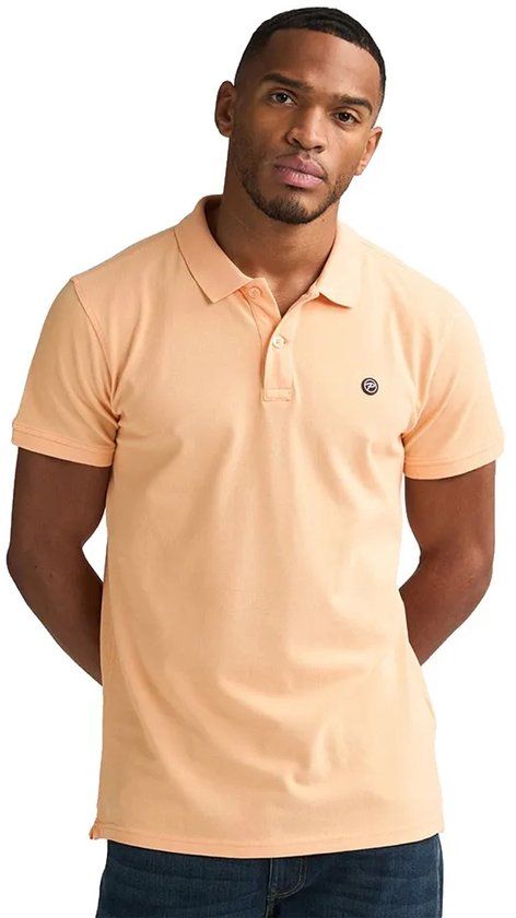 Petrol Industries M-ros-pol002 Korte Mouw Poloshirt Oranje S Man