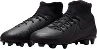 Nike Phantom Luna II Club FG/MG Voetbalschoenen Junior Zwart