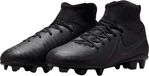 Nike Phantom Luna II Club FG/MG Voetbalschoenen Junior Zwart