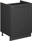 Vicco Wastafelkast Fame-Line, Antraciet landhuis/Antraciet, 60 cm