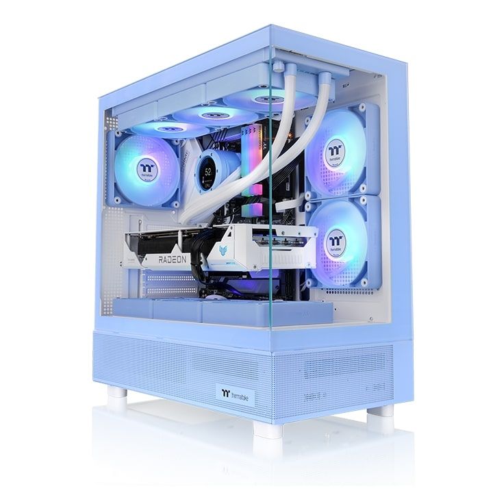Thermaltake View 270 TG Midi Tower - Blue - PC Case