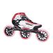 ATATU Speedskates NIEDRIG Orange Taille 48, fibre de carbone, squelette moulable, roues 125mm