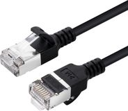 Microconnect V-FTP6A015S-SLIM netwerkkabel Zwart 1,5 m Cat6a U/FTP (STP)
