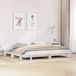 Maison Exclusive - Lit en bois massif sans matelas, blanc, 160x200 cm, en pin