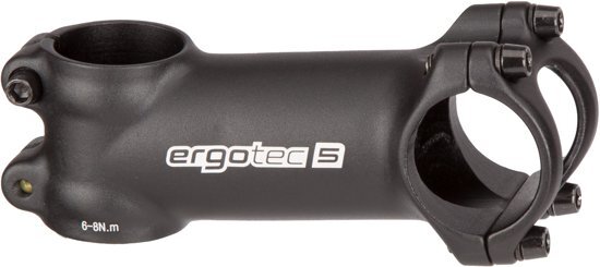 ERGOTEC Stuurpen Shark-ahead 28.6/110/31.8 Mm Zwart