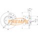 FREMAX Disque de frein FREMAX BD-8570