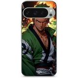 Google Pixel 9 Pro Hoesje One piece Zoro manga anime 3D art Maniacase
