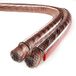 conecto Luidsprekerkabel luidsprekerkabel CCA 2 x 1,50 mm², 20,0 m, audiokabel met polariteitsmarkering voor HiFi-luidsprekers, boxen, subwoofer, transparant