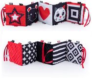 Balibazoo Serie - Contrast Boek - Sensorische Dieren - Harmonica Stijl