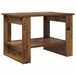 vidaXL - Salontafel - Oudhout - 72 x 50 x 50 cm - Bewerkt hout