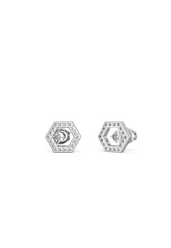GUESS GUESS CHARMING STEEL EARRINGS WITH ZIRCONS TINY DANCER JUBE04651JWRHT/U
