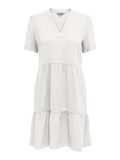 ONLY Onltiri-Goa Ss V-NEC Linnen BL Jurk Cc PNT, Cloud Dancer, XS