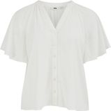 WE Fashion Dames blouse met jacquard-print - Curve