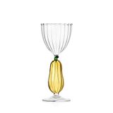 Ichendorf Milano Optisch Courchina-glas, Vegetable-collectie, 35 cl, borosilicaatglas, handgemaakt