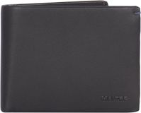 Maître Herrstein Gertram Portemonnee RFID-bescherming Leer 13 cm - Mannen - Horizontaal - Zwart
