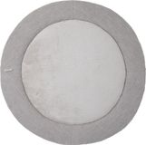 Baby's Only tapis de parc tricoté rond Hope - Dusty Grey - Ø90 cm