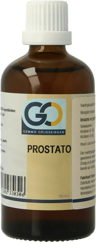 GO Gemmo Oplossingen Prostato Bio Tinctuur