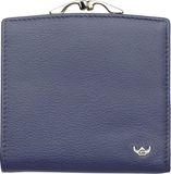 Golden Head Leren portemonnee Madrid RFID Protect Bügelbörse 2049 Blau donkerblauw