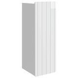 vidaXL Wandkast Hoogglans Wit 33 x 34,5 x 94 cm Bewerkt hout
