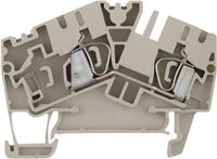 Weidmüller ZDU 4-2/2AN 1770370000-1 Beige Bornes de passage en série