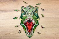 Eco-Wood-Art Eco Wood Art Houten Legpuzzel T-Rex Size M, 1942, 40x24,5x0,5cm