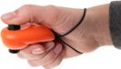 FLAMINGO Double clicker with booklet orange