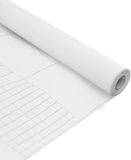 vidaXL Raamfolies mat PVC wit
