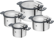 ZWILLING Simplify Pannenset - 4-delig - Zwart/Zilver