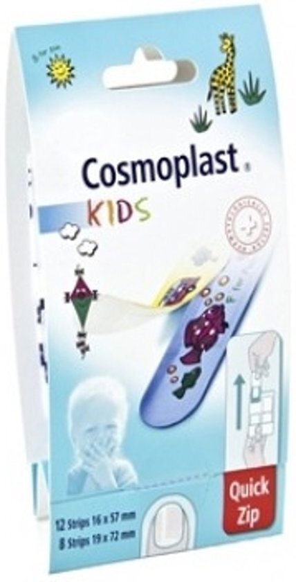 Cosmoplast Quick-Zip Verlaten voor kinderen - 20 eenheden