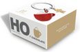 METALMORFOSE Metalmorphose - Sleutelhanger - Hot Chocolate & Gingerbread - Bruin, Rood, Wit