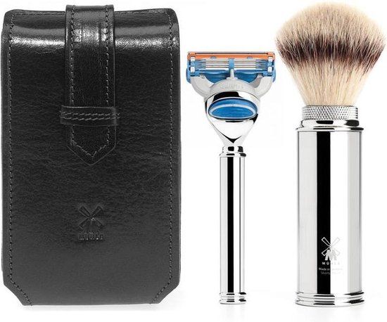 Mühle Fusion Lederen Reisset Zwart - Mannen