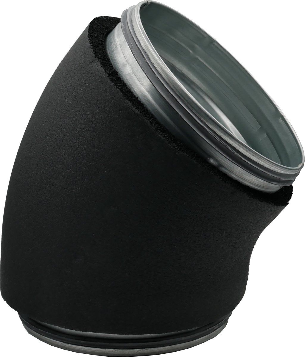 Air Spiralo GBDI4.016K geperste bocht 160MM 45° dampdicht KEN-LOK