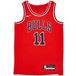 NBA Icon Edition 22 Dri-fit Swingman Jersey No 11 Demar Derozan Chibul University Rouge