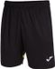 Joma Korte Tokyo Short Heren Zwart/Geel XXL